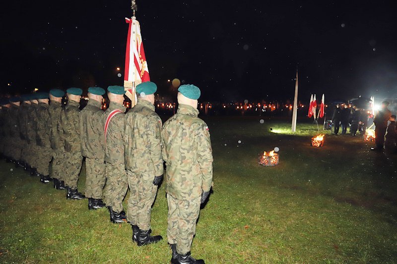 Uroczystość patriotyczna "Olkuszanie dla Niepodległej"